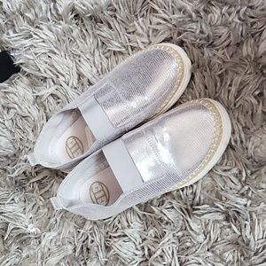 Loafers l new l size 37 l designer l silver l